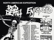 RED DEATH Continue North American Tour with Enforced Red Death