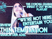 WITHIN TEMPTATION (Sharon den Adel) Interview on “Entertain You”, Tour w/ Evanescence, More Within Temptation Interview