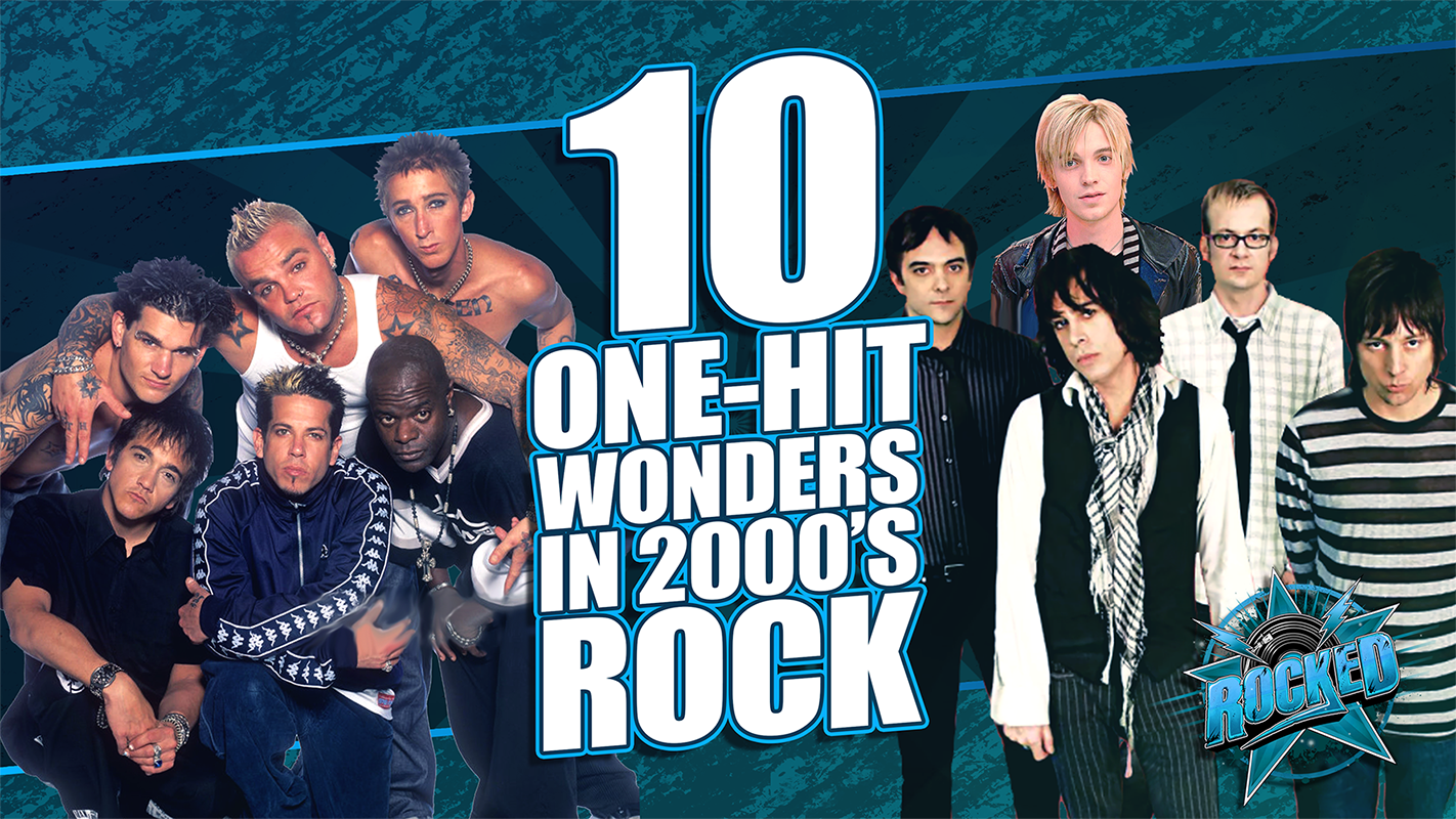 Песни 2000 английские. One Hit Wonders of the 2000s. Американский альтернативный рок 2000х. Rocked.