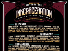 Inkcarceration 2021 Lineup Announced Ft. Slipknot, Mudvayne, More Inkcarceration 2021