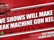 Live Shows Will Make Or Break Machine Gun Kelly | The Podcast That Rocked The Podcast That Rocked