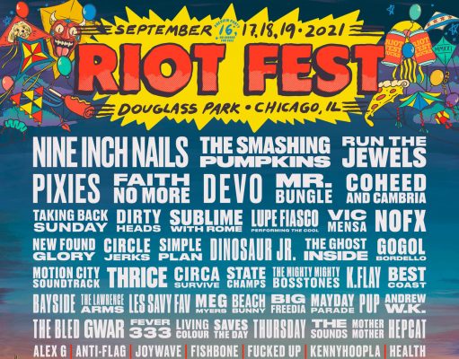 Riot Fest Unveils 2021 Lineup Riot Fest 2021