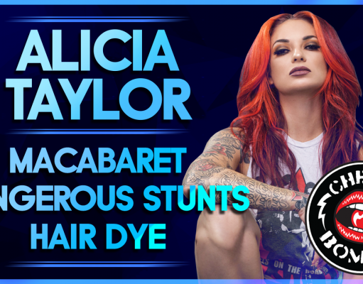 Alicia Taylor of CHERRY BOMBS Talks Knotfest, Wild Stunts, New Hair Dye Line, More Alicia Taylor