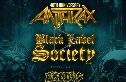 Anthrax & Black Label Society Return for Round 2 with Exodus Anthrax BLS