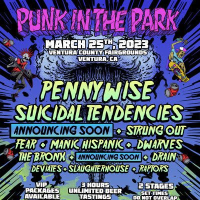 Punk In The Park Ventura to Take Place March 25 Punk In The Park