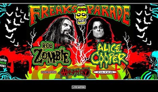 ROB ZOMBIE Announces “Freaks On Parade Tour 2023” Freaks on Parade