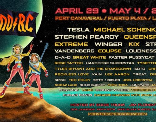 Final Lineup Announced for Monsters of Rock Cruise 2023