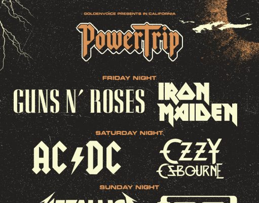 Power Trip Festival Announced ft. Iron Maiden, Ozzy Osbourne, Metallica, TOOL, & More Power Trip Festival