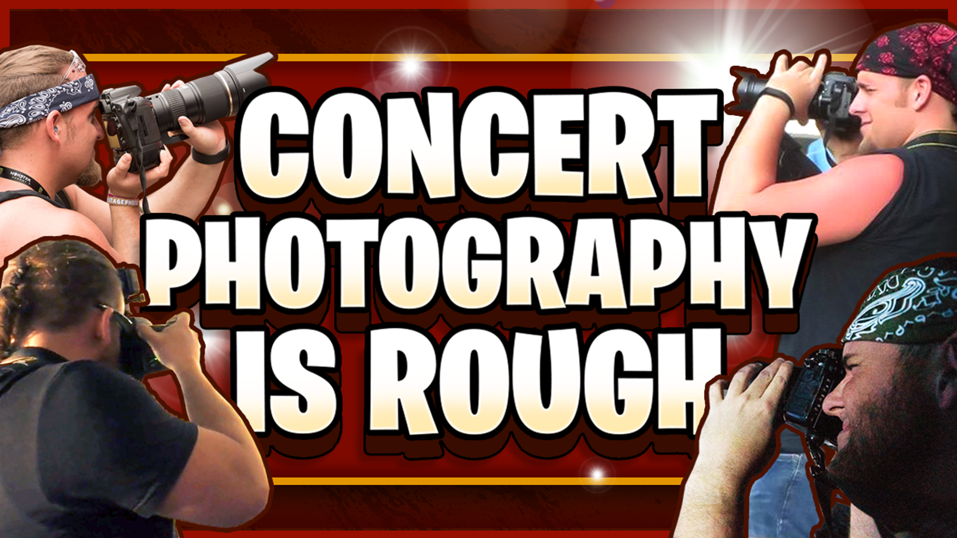 Concert Photography Is Rough