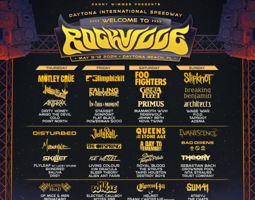 Welcome To Rockville 2024 Lineup Announced ft. Foo Fighters, Slipknot, More Welcome To Rockville 2024