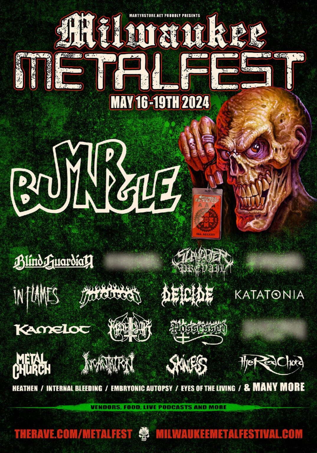 MILWAUKEE METAL FEST 2024 Announces First Wave of Bands Rocked