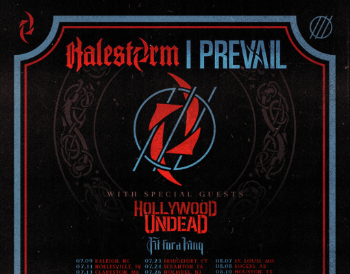 Halestorm And I Prevail Announce Co-Headline Summer 2024 Tour I Prevail Halestorm AdMat Summer 2024