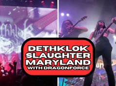 Dethklok Slaughter Maryland with Dragonforce and Nekrogoblikon