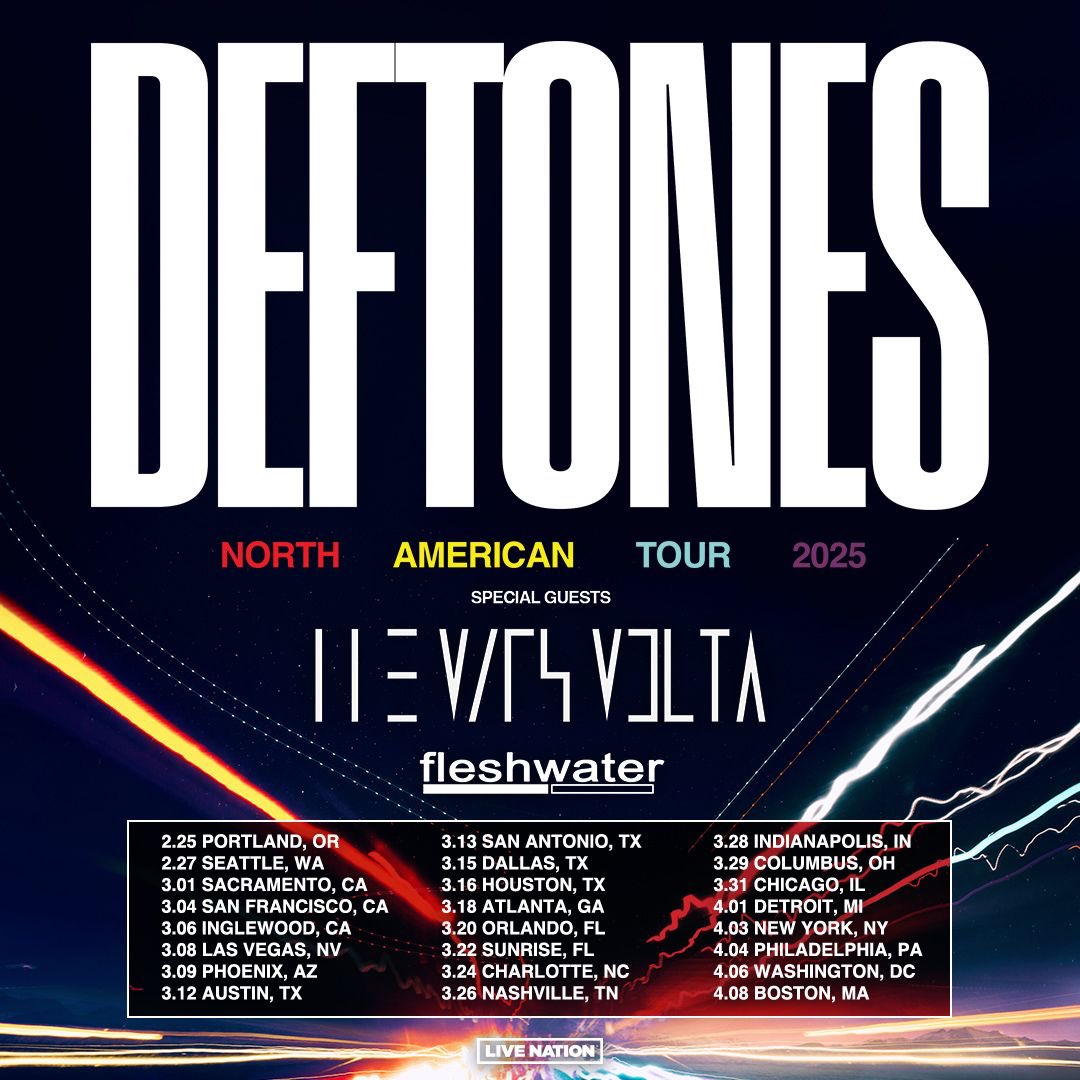 Deftones The Mars Volta 2025