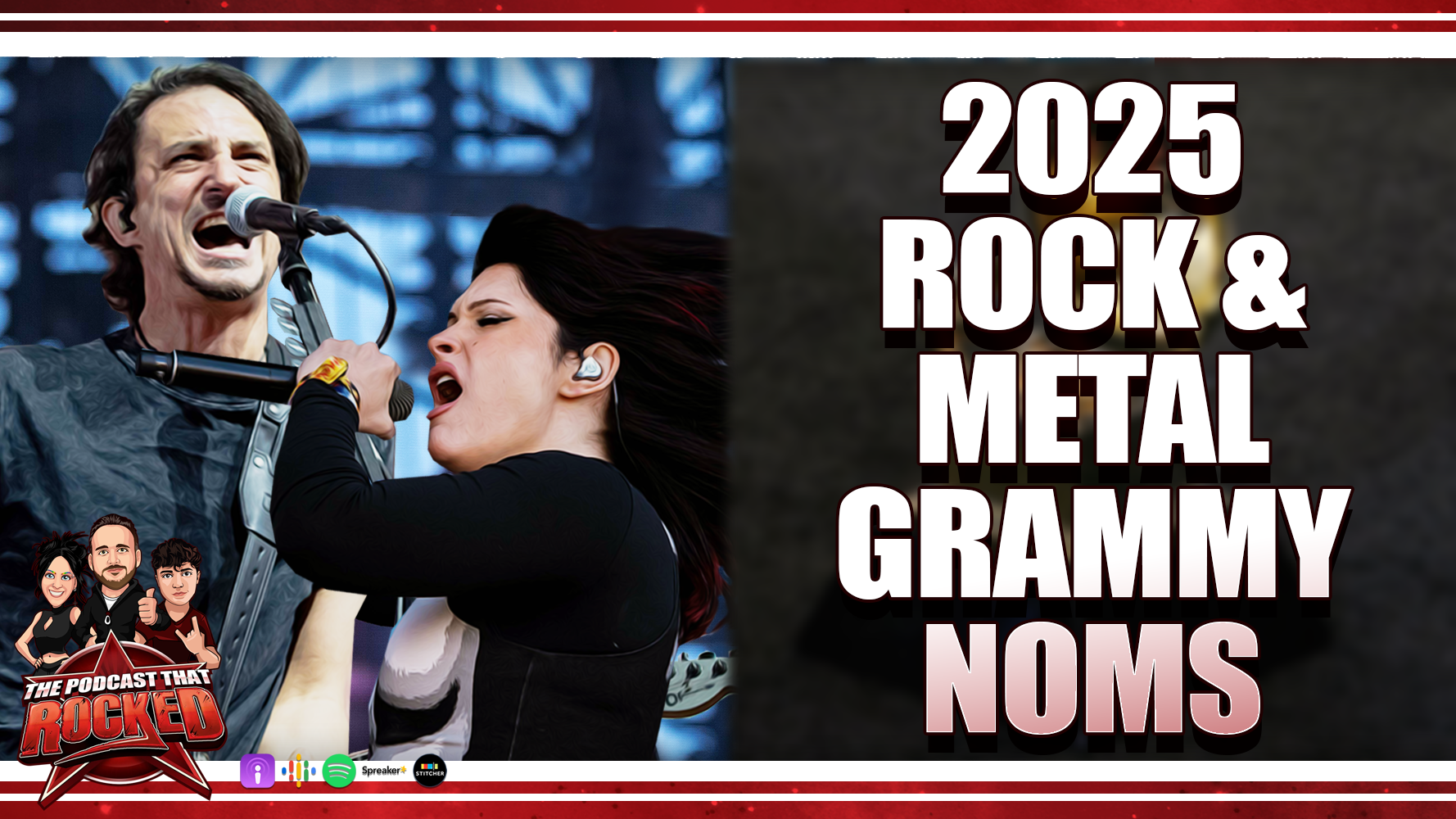 2025 Rock & Metal GRAMMY Nominations | The Podcast That Rocked | Rocked