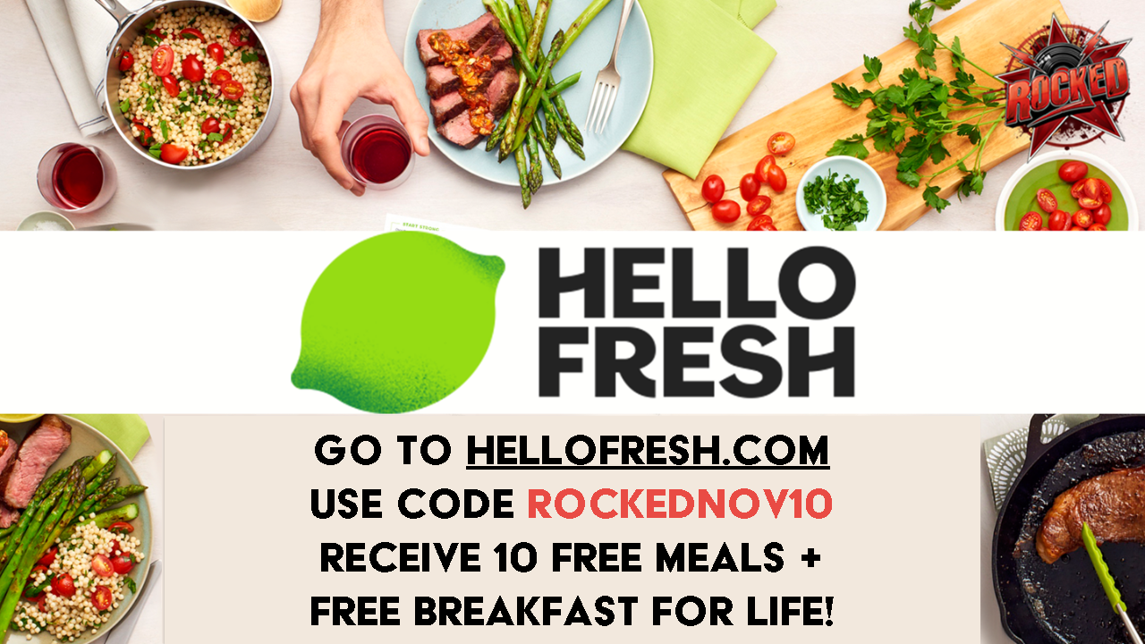 Thanks to HelloFresh for sponsoring today's video. Go to https://strms.net/hellofresh_rockednet, use my code ROCKEDNOV10, and receive 10 free meals + free breakfast for life!