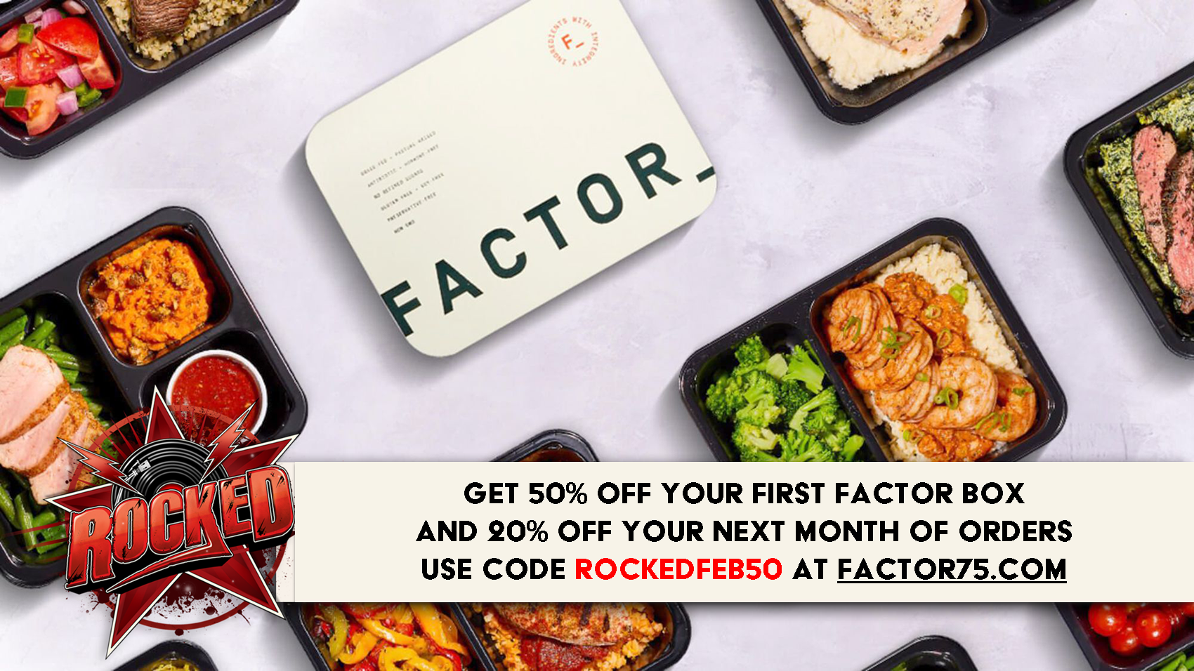 Thanks to Factor75 for sponsoring today's podcast. Use my link to get 50% off and free shipping on your first Factor box! https://strms.net/factor75_rockednet 