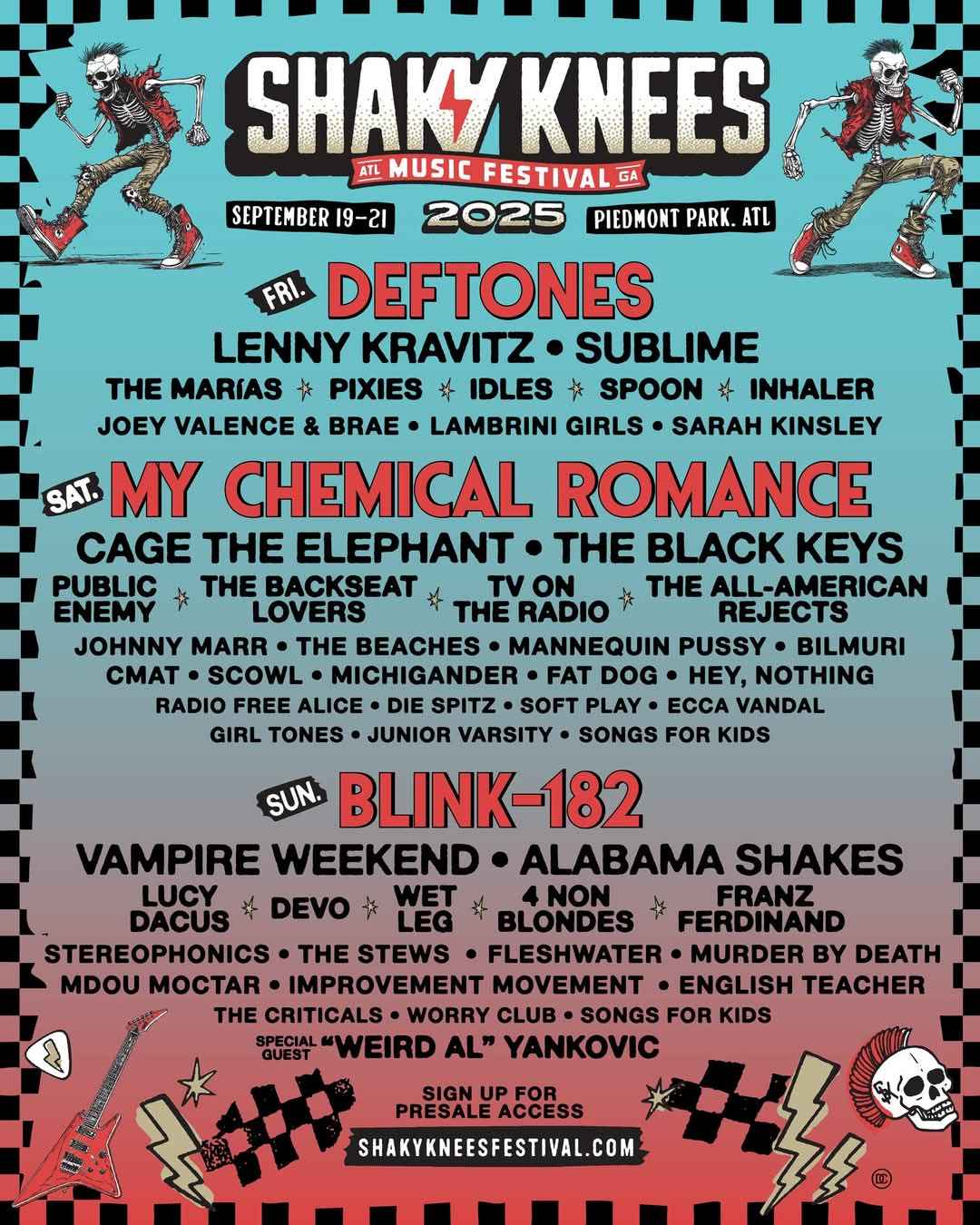 Shaky Knees 2025