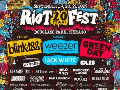 RIOT FEST 2025 Lineup Announced ft. Green Day, Blink-182, Weezer, More Riot Fest 2025