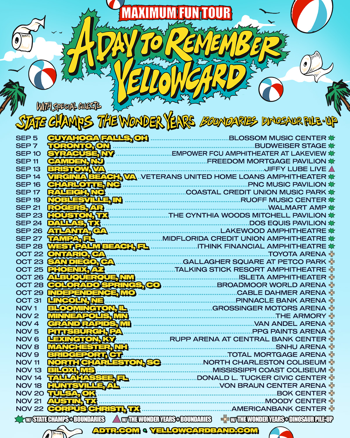 A DAY TO REMEMBER Announce 'Maximum Fun Tour' Headline US Run | Rocked