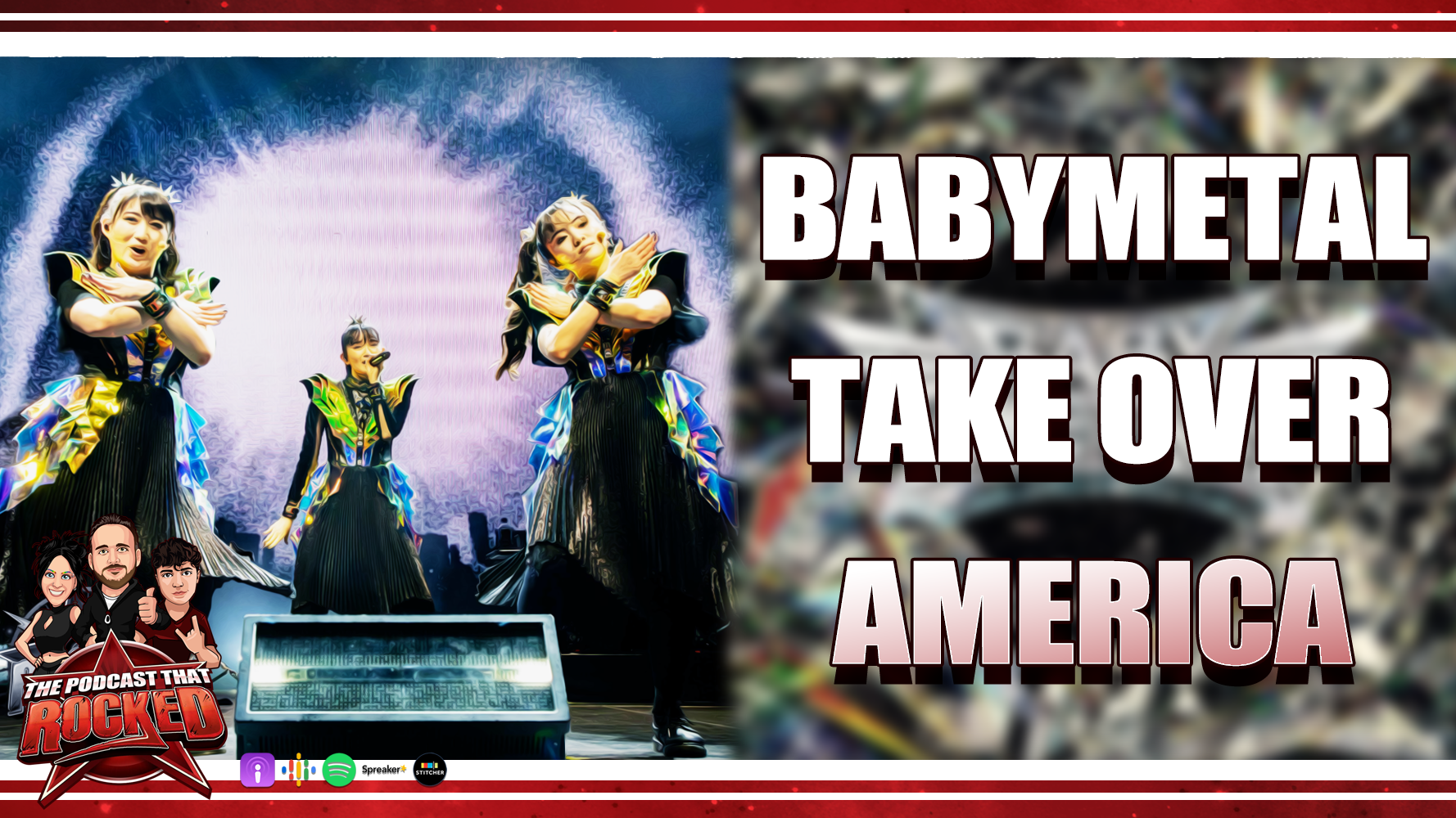 BABYMETAL Hit Top 10 Of Billboard 200 | The Podcast That Rocked