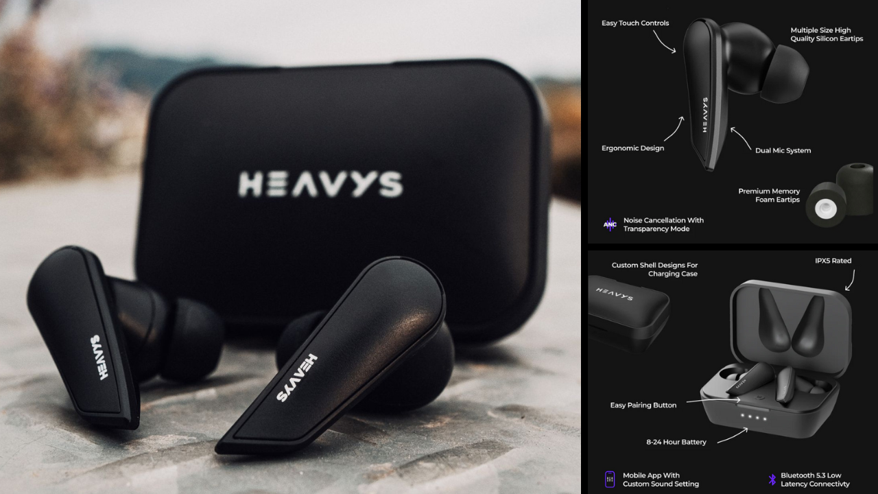 HEAVYS H1E Earbuds