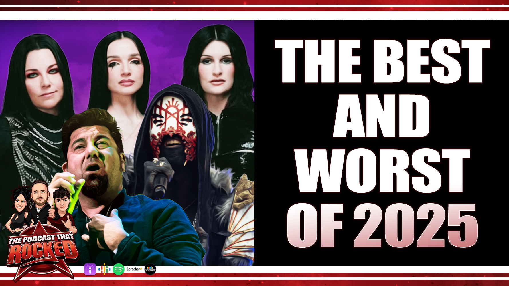 The BEST and WORST of 2025 | The Podcast That Rocked