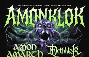 AMONKLOK Conquest Tour Announced ft. Amon Amarth and Dethklok Amonklok Tour