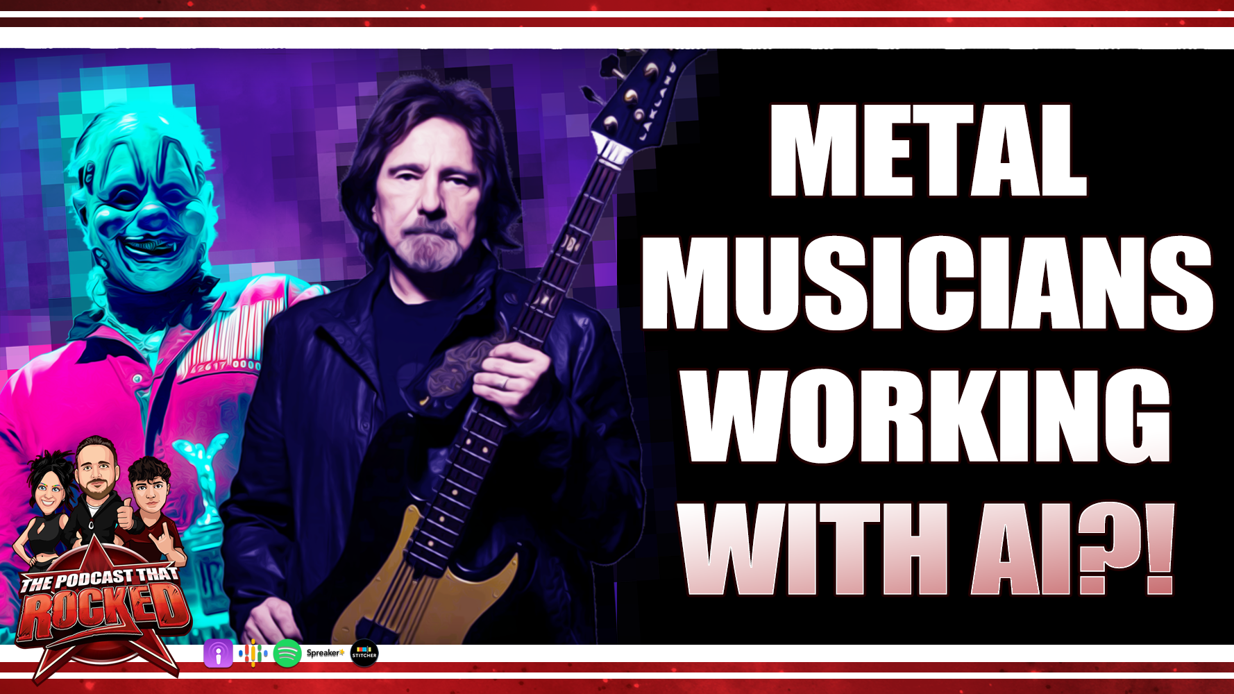 Metal Musicians Are Embracing AI?! | The Podcast That Rocked