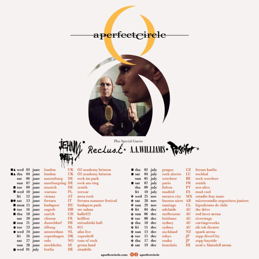 A Perfect Circle 2026