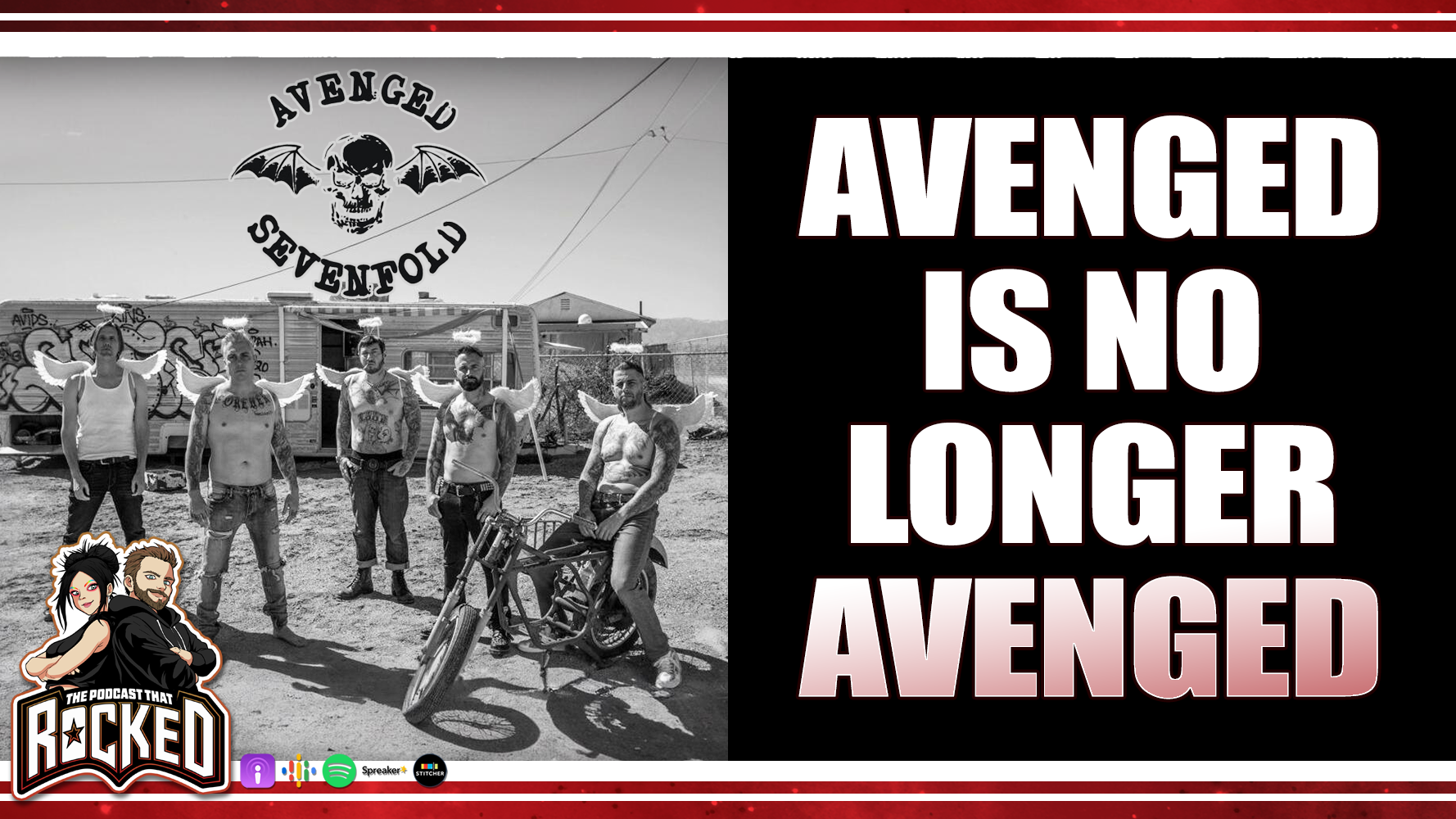 AVENGED SEVENFOLD Shock With Experimental Statica and JARED LETO Accusations | The Podcast That Rocked