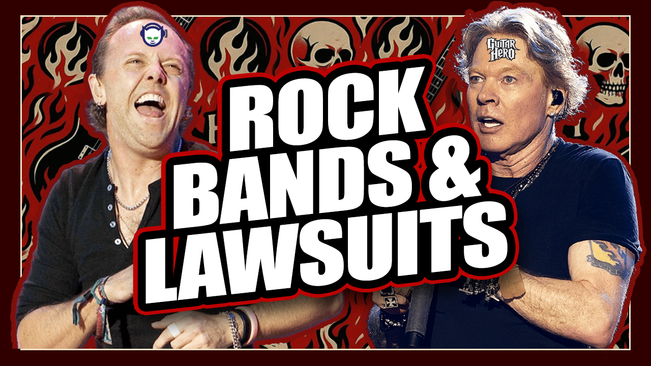 10 Rock Bands In Lawsuits