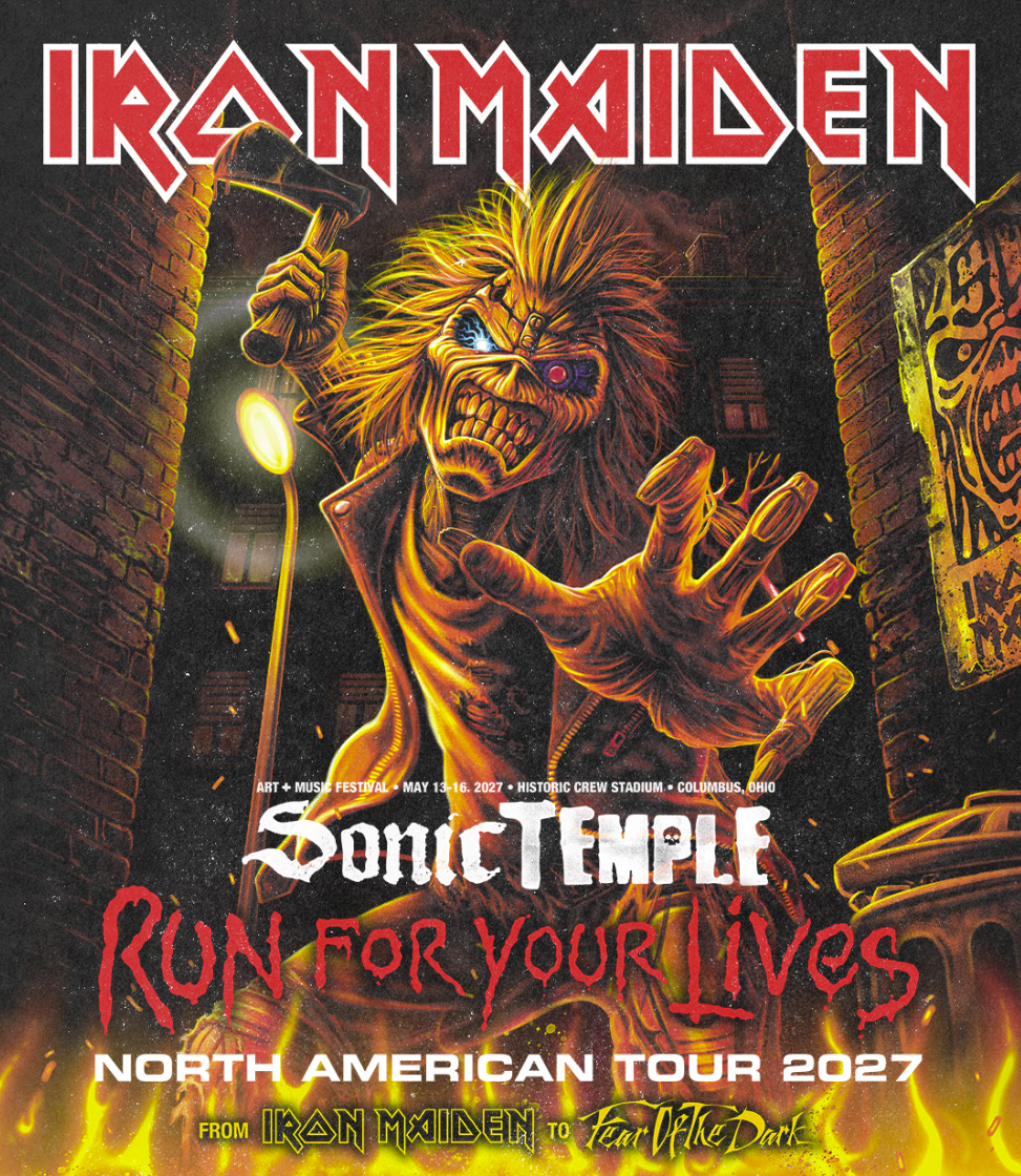 Sonic Temple 2027 Iron maiden